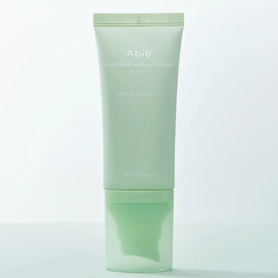 Abib Heartleaf Mild Sunscreen Relief Tube
